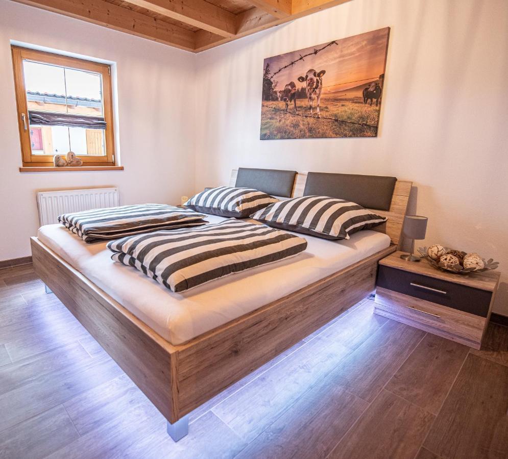 Hirsch Chalet #Sauna Lechbruck Exterior foto