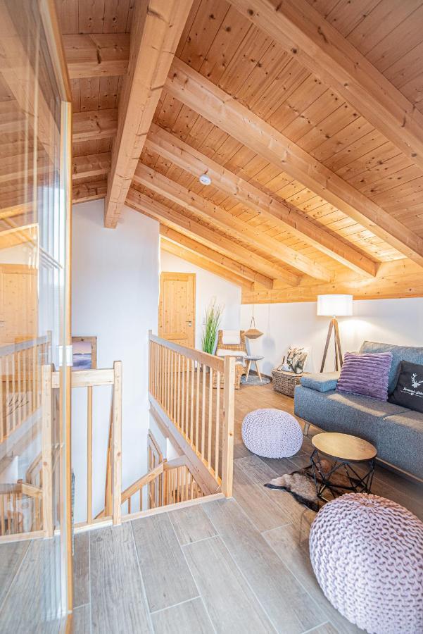Hirsch Chalet #Sauna Lechbruck Exterior foto